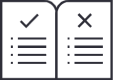 Book checklist icon